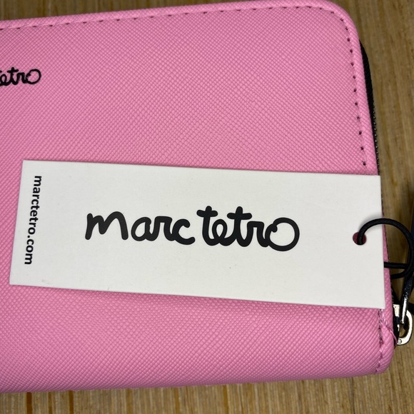 Marc Tetro Yorkie Zippered Wallet NIB NWT In Gift Box Yorkshire Terrier Dog - Picture 9 of 11